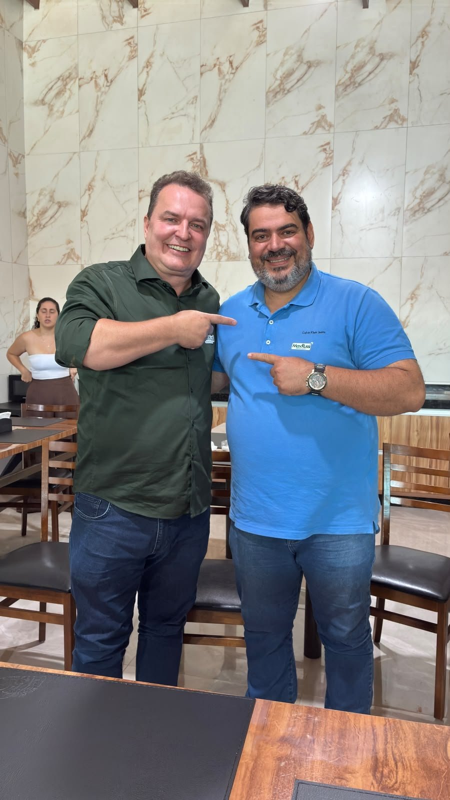 Moadil Fernando de Confresa esteve com o presidente da Assembleia Legislativa, deputado estadual Max Russi.